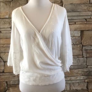 Japna Tie-back Cross-over Blouse